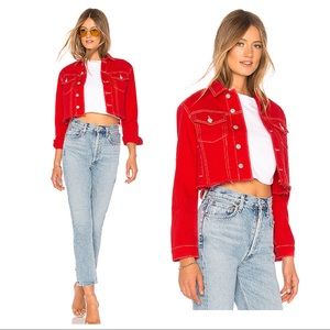 🌹 By The Way. Ronnie Crop Denim Jacket